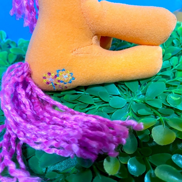 MY LITTLE PONY G3 VINTAGE 2003 SPARKLEWORKS PONY COLLECTIBLE PLUSH 6” SITTING - Picture 3 of 11